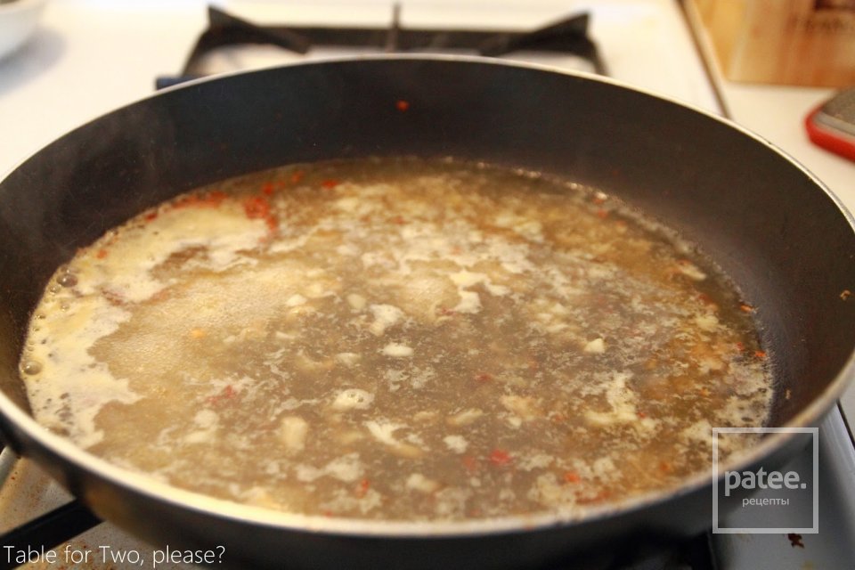 Курица с брокколи в лимонном соусе - Шаг 12