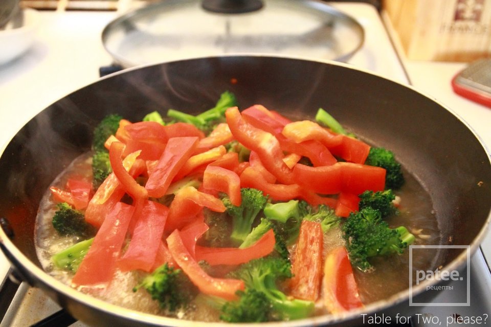 Курица с брокколи в лимонном соусе - Шаг 15