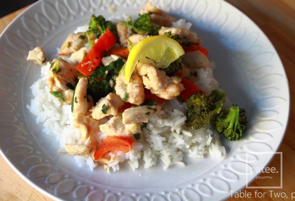 Курица с брокколи в лимонном соусе - Шаг 18