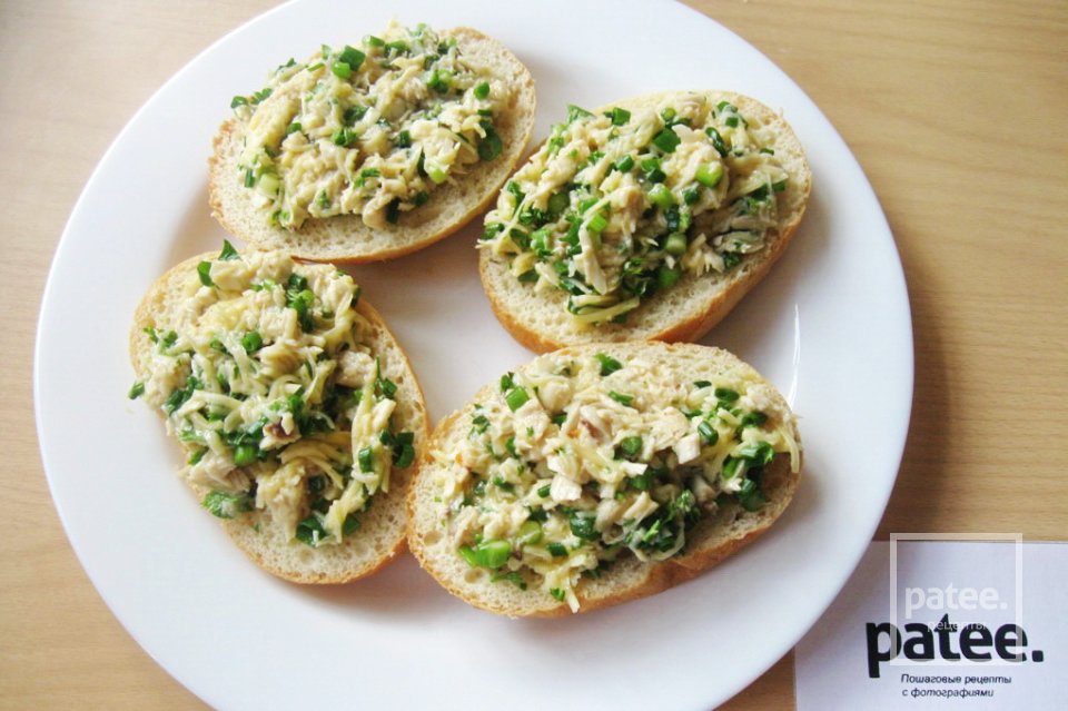Горячие бутерброды с курицей - Шаг 11