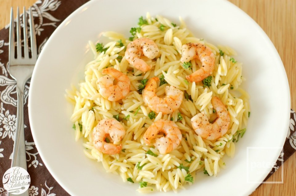 Лимонная паста с креветками - Шаг 6