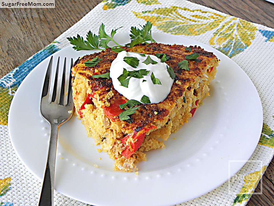 Фриттата курицей и киноа - Шаг 13