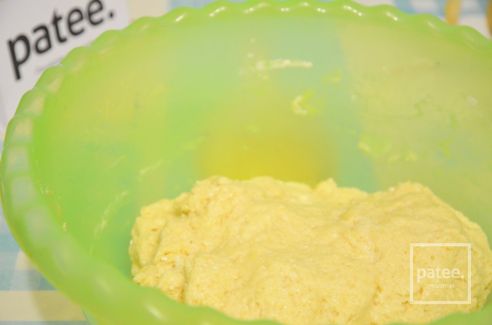 Черничный пирог со сметанной заливкой - Шаг 8