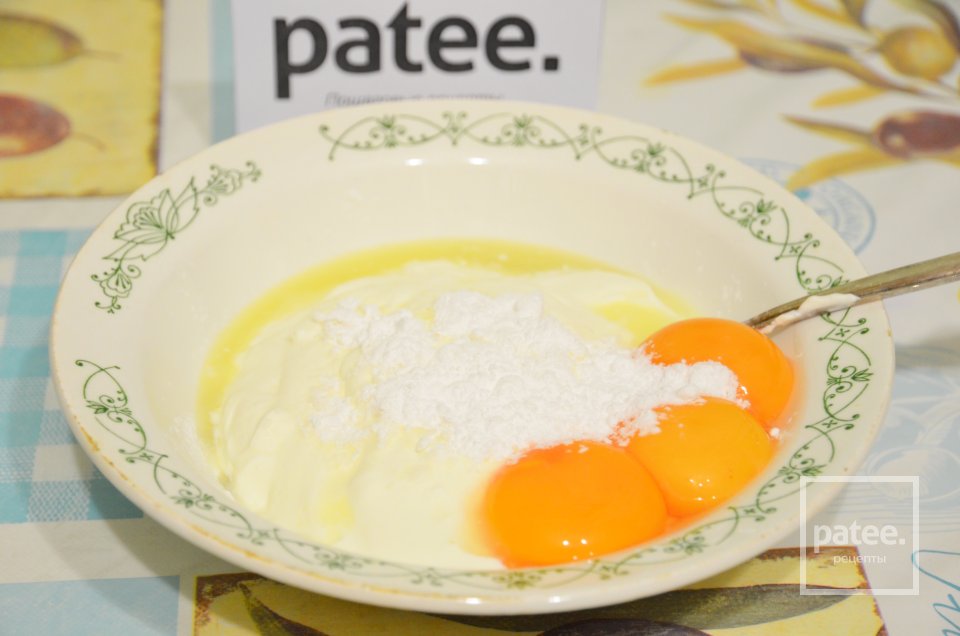 Черничный пирог со сметанной заливкой - Шаг 16