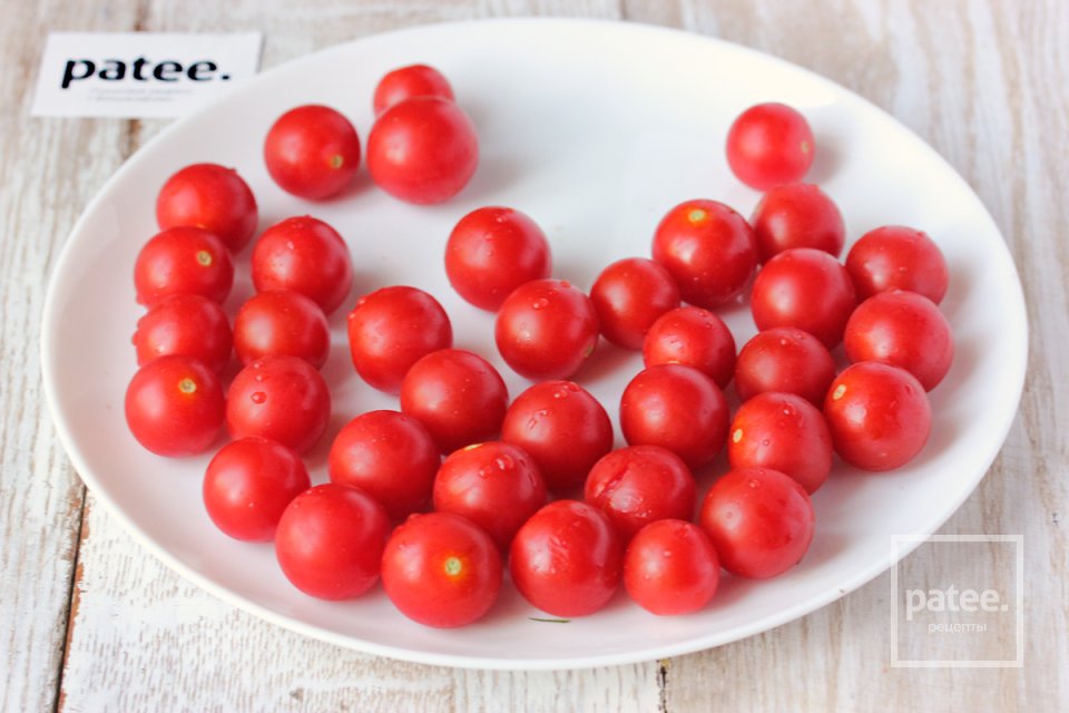 Пикантные маринованные помидоры черри - Шаг 2