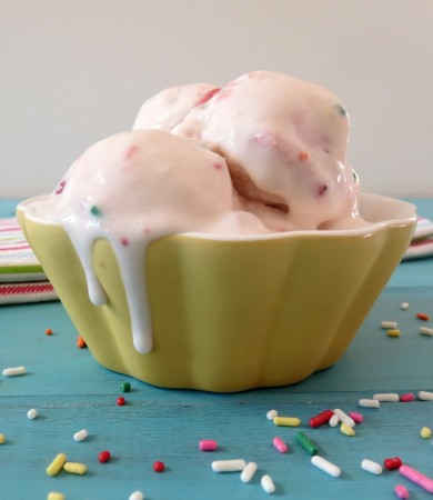 Фруктовый йогурт-мороженое