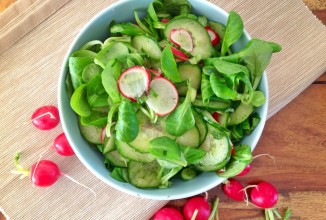 Легкий овощной салат