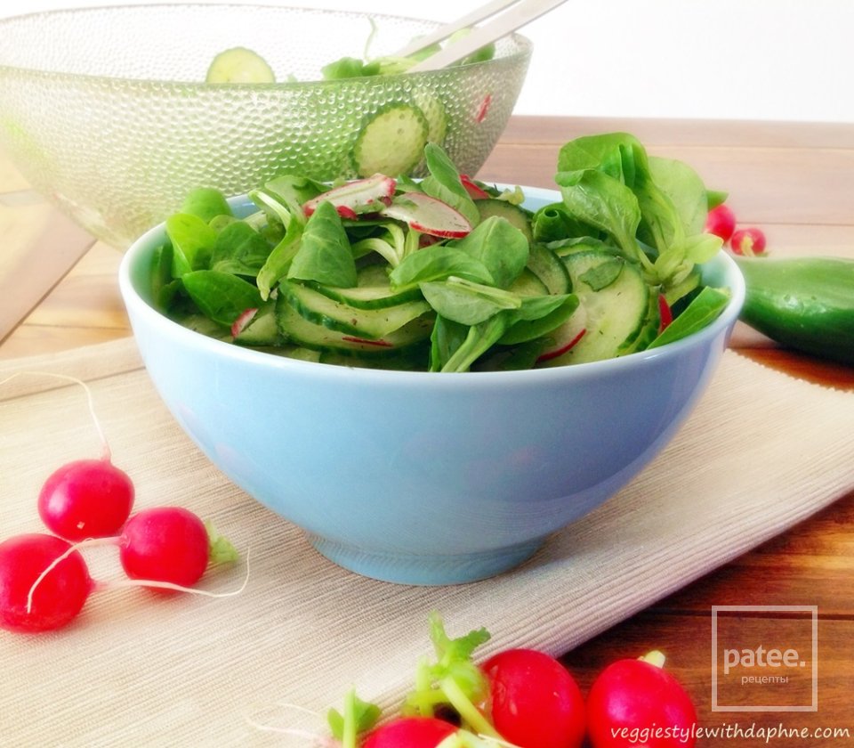 Легкий овощной салат - Шаг 4