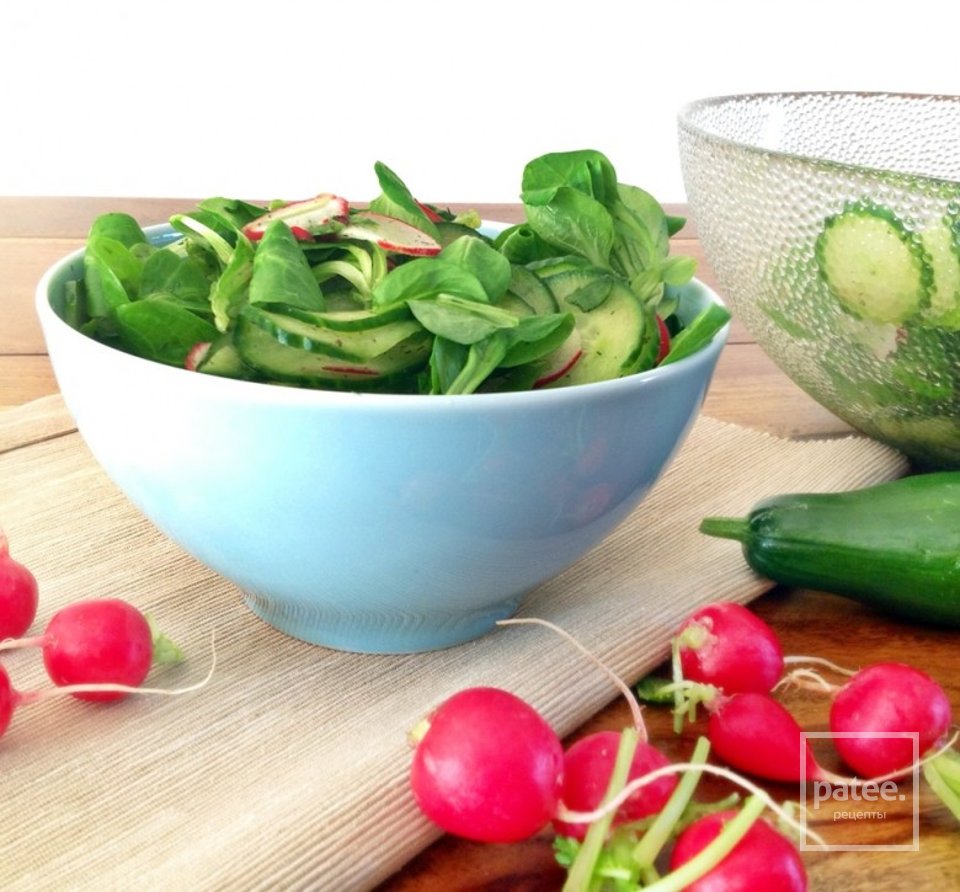 Легкий овощной салат - Шаг 6