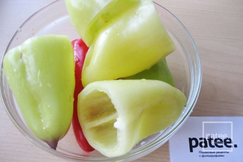 Фаршированный перец в морковном соусе - Шаг 6