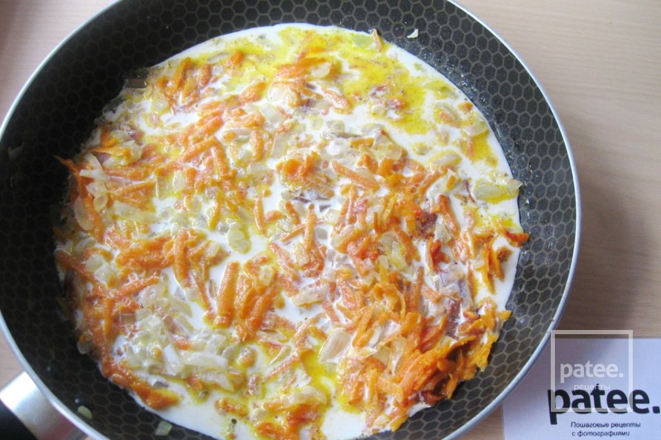 Фаршированный перец в морковном соусе - Шаг 11