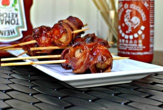 Водяной орех с беконом