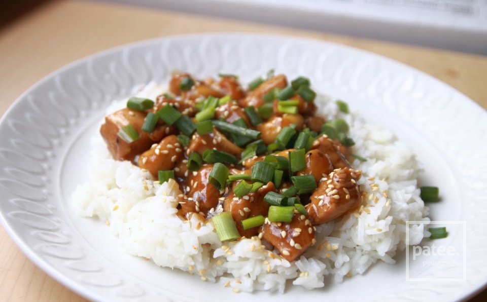 Острые кусочки курицы  с кешью - Шаг 16