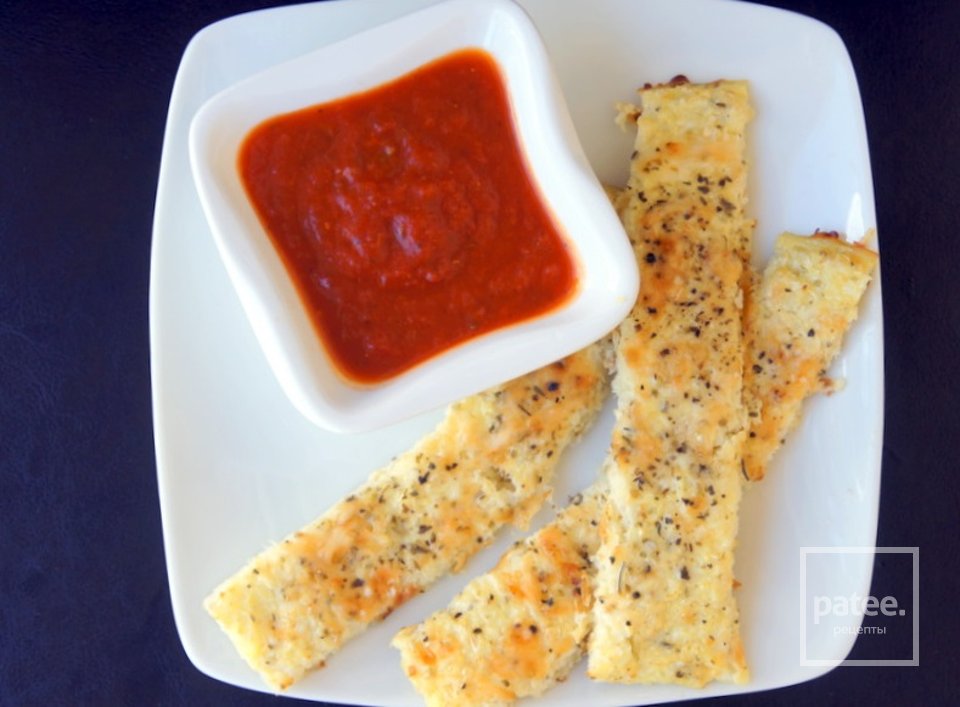 Пикантные "Хлебные палочки" из цветной капусты. - Шаг 7