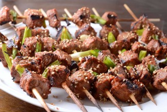 Шашлык из говяжьей вырезки