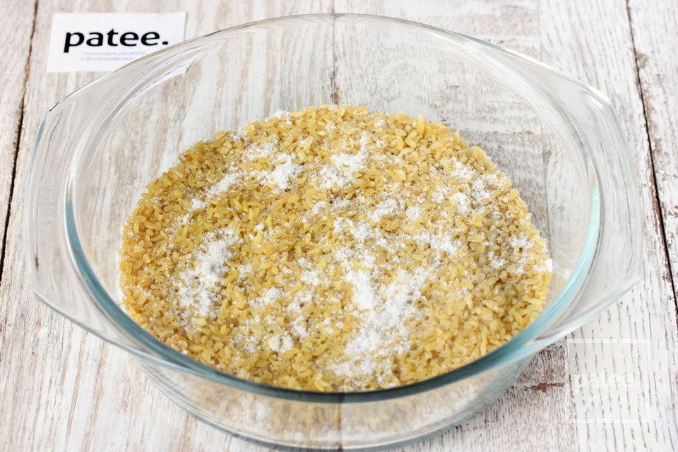 Булгур с лимоном, укропом и чесноком - Шаг 3