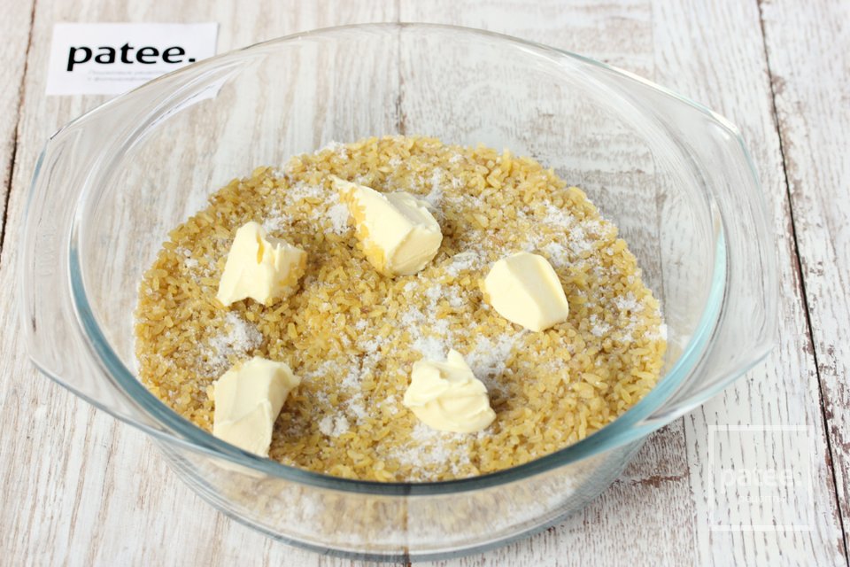 Булгур с лимоном, укропом и чесноком - Шаг 4