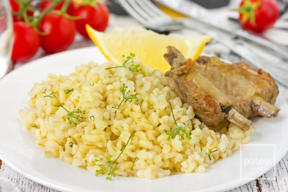 Булгур с лимоном, укропом и чесноком - Шаг 12