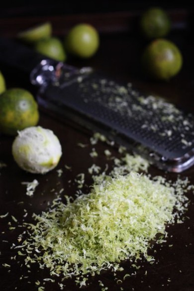 Лаймовые кексы с черникой - Шаг 1