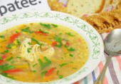 Суп с кукурузой