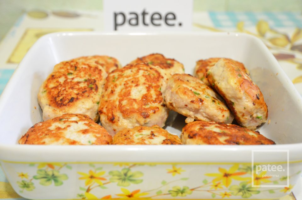 Котлеты из индейки в соусе из шампиньонов - Шаг 14