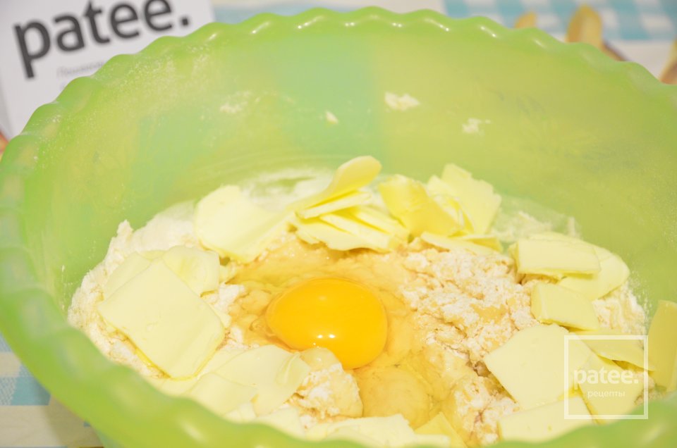 Чернично-сметанный пирог - Шаг 9