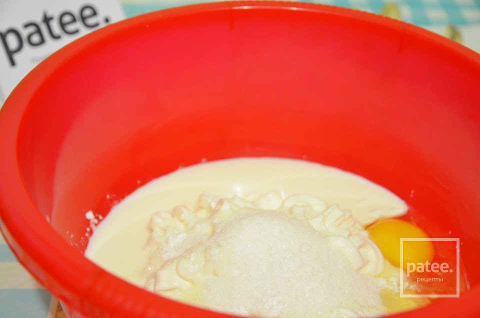 Чернично-сметанный пирог - Шаг 18