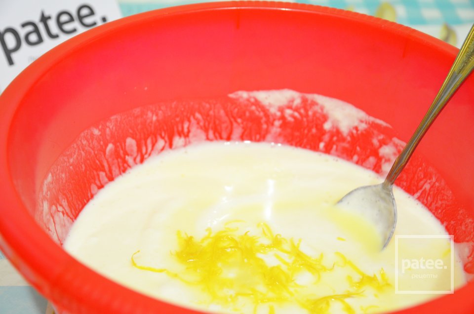 Чернично-сметанный пирог - Шаг 20