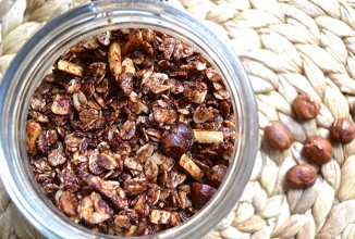 Шоколадно-ореховая гранола