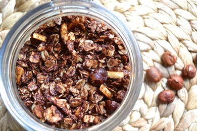 Рецепт Шоколадно-ореховая гранола