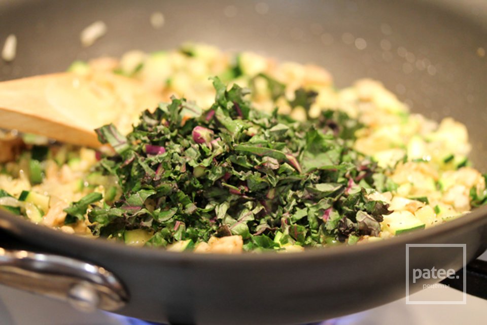 Грибы, фаршированные беконом и овощами - Шаг 21