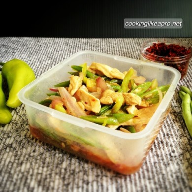 Курица чили в устричном соусе - Шаг 10