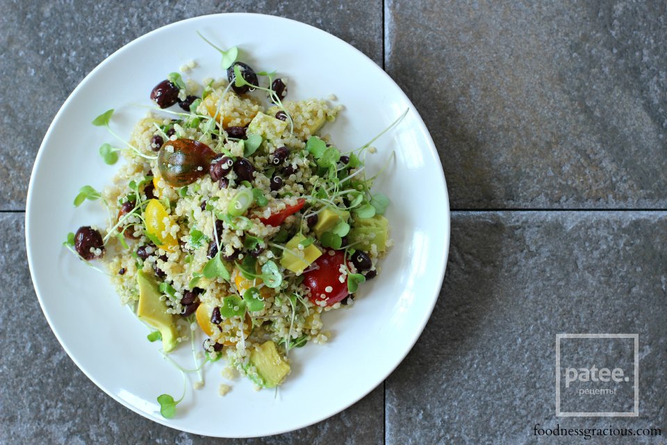 Средиземноморский салат с киноа - Шаг 7