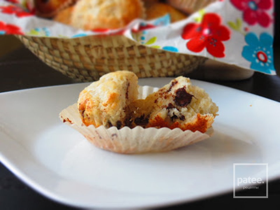 Бананово-шоколадные кексы - Шаг 8