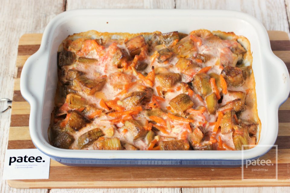 Баклажаны с куриным филе под томатно-сметанным соусом - Шаг 18