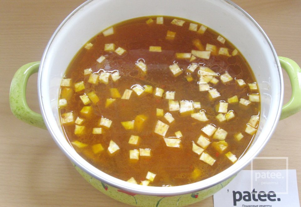 Буйабес с грибами - Шаг 13