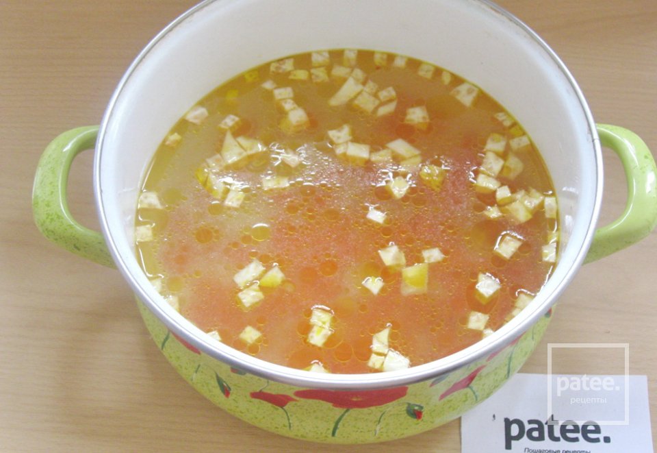 Буйабес с грибами - Шаг 12