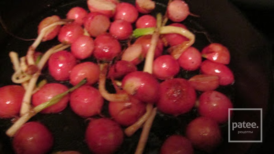 Бальзамическая редиска с черемшой - Шаг 5