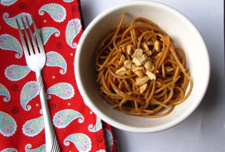 Кунжутные спагетти