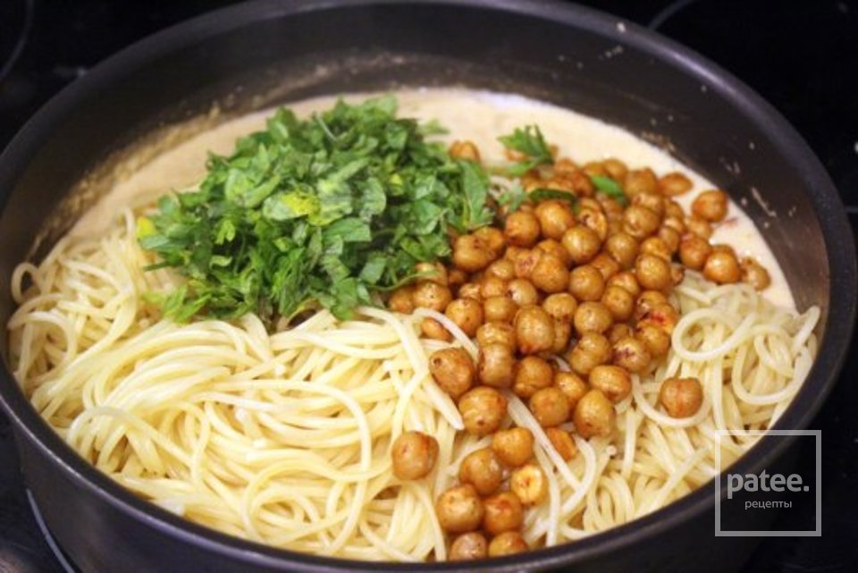 Спагетти тахини - Шаг 14