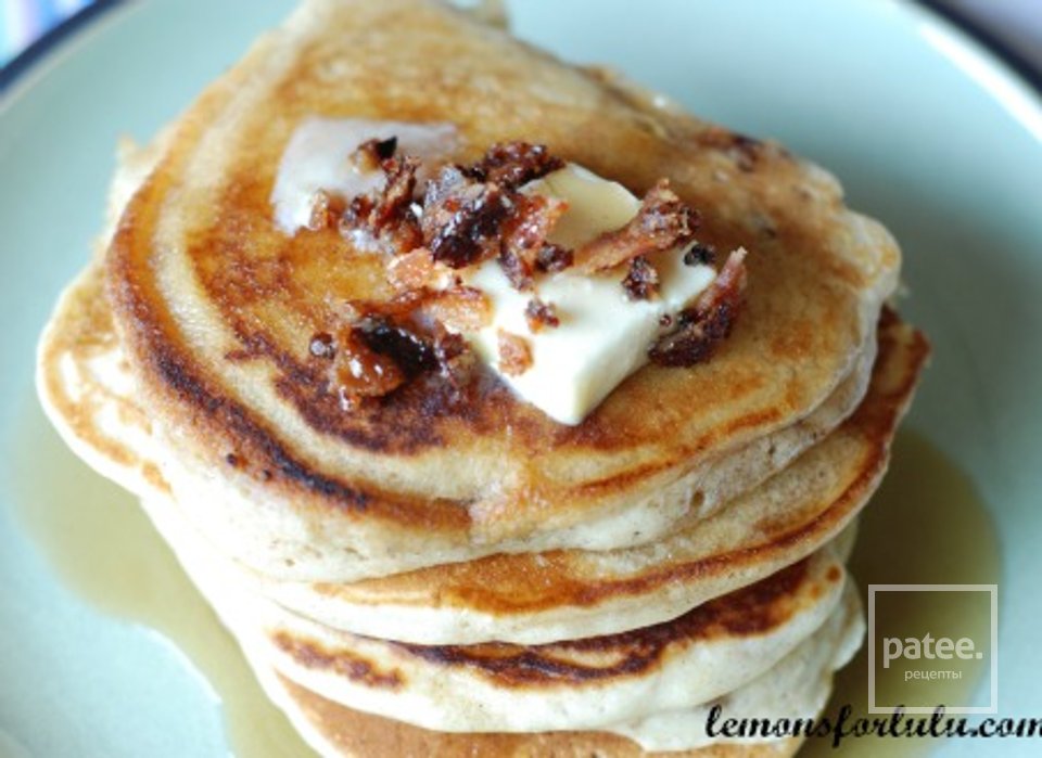 Блины с корицей и засахаренным беконом - Шаг 4