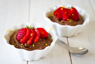 Шоколадно-апельсиновый пудинг