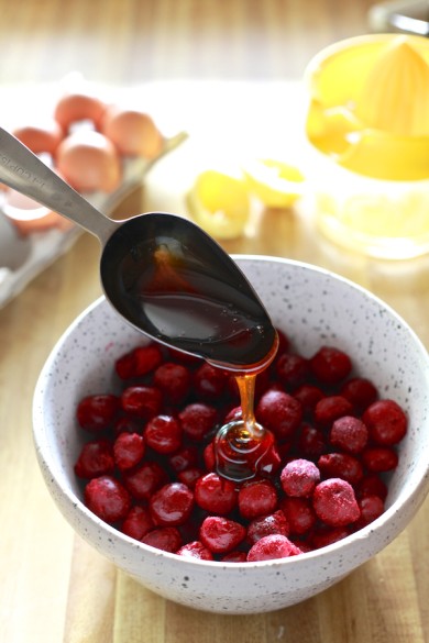 Датские блины с муссом и вишней - Шаг 1