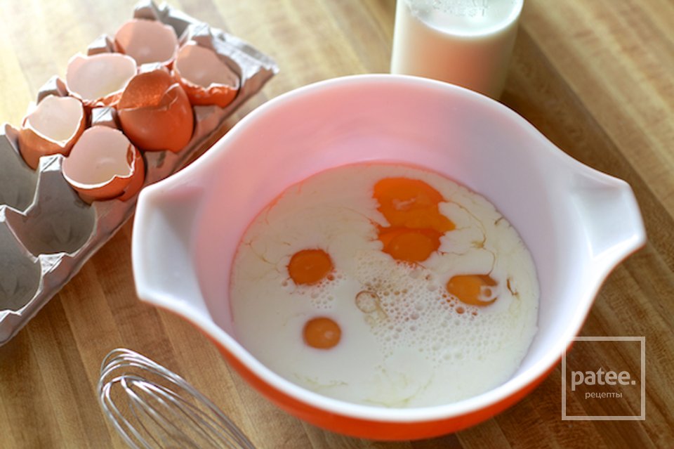 Датские блины с муссом и вишней - Шаг 6