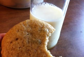 Банановое печенье с шоколадом