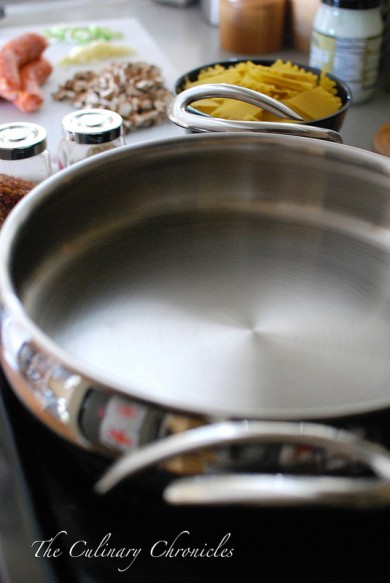 Лазанья с грибами и итальянской колбасой - Шаг 1