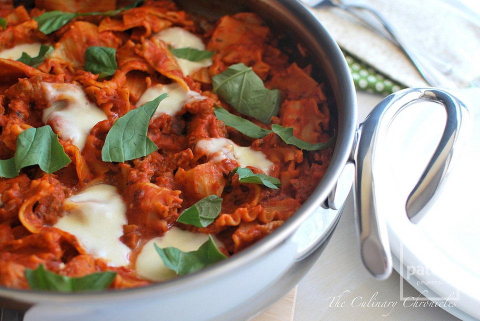 Лазанья с грибами и итальянской колбасой - Шаг 8