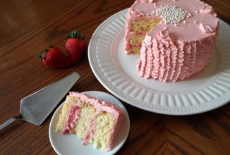 Клубничный торт