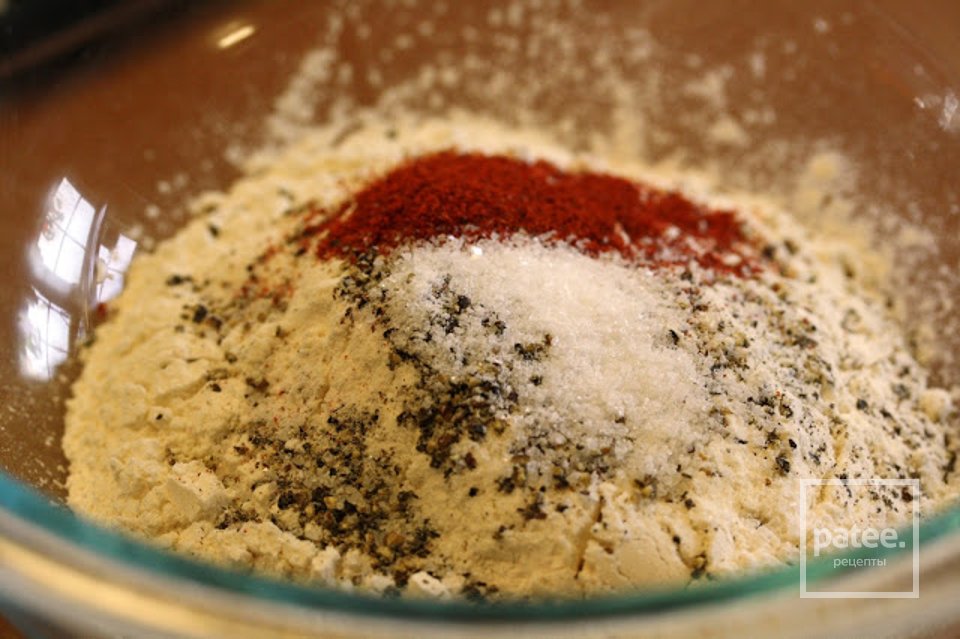 Луковые кольца с пряным соусом - Шаг 1