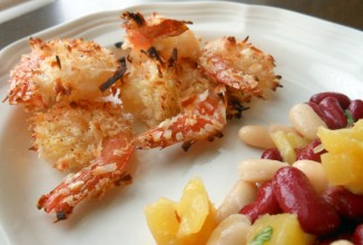 Кокосовые креветки